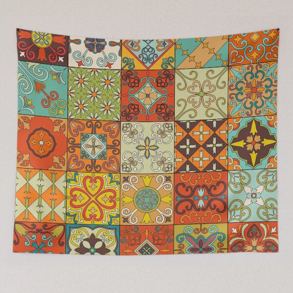 Item preview, Colorful Tile designed and sold by mattpanta.