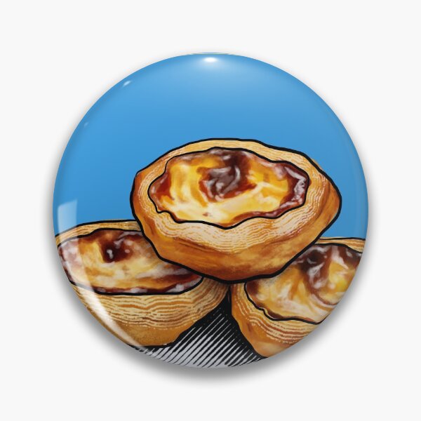 Item preview, Chinese food dim sum egg tart designed and sold by LiquidCats.