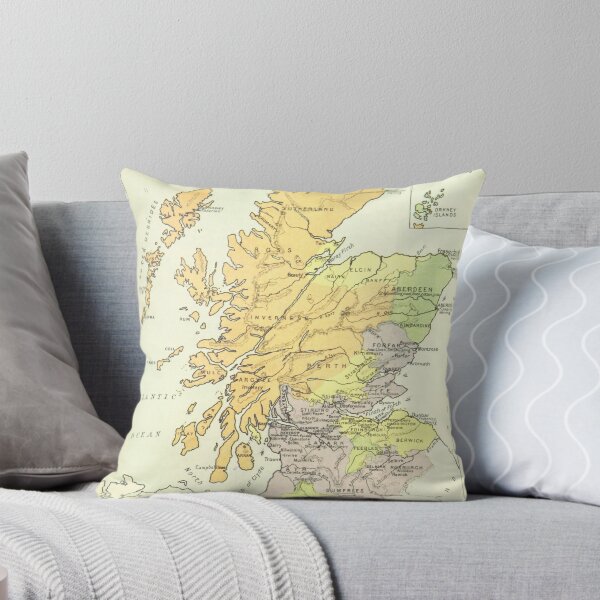 Item preview, Vintage Map of Scotland 1886 designed and sold by yourscotland.