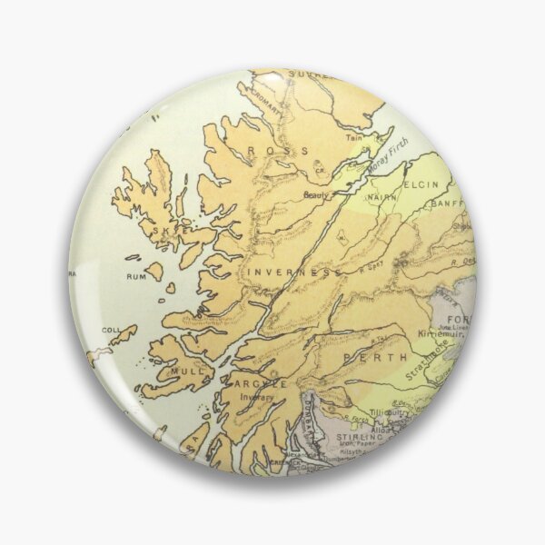 Item preview, Vintage Map of Scotland 1886 designed and sold by yourscotland.