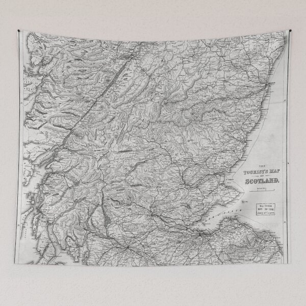 Item preview, Vintage Map of Scotland 1855 designed and sold by yourscotland.