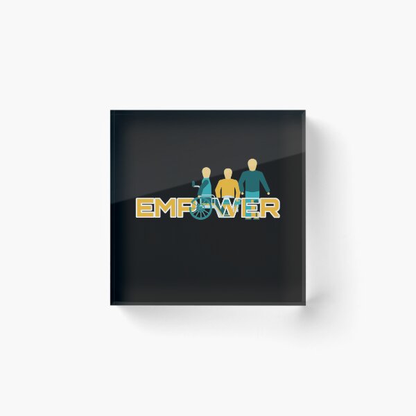 Item preview, empower, accessibility not disability designed and sold by doctors-apparel.