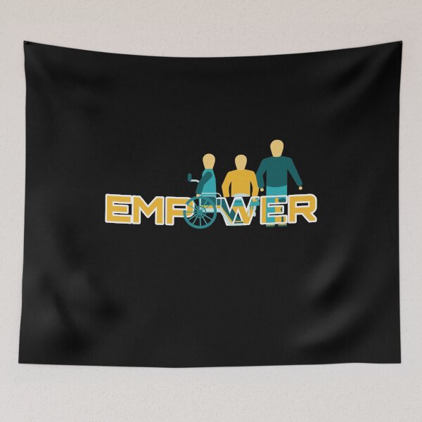 Item preview, empower, accessibility not disability designed and sold by doctors-apparel.