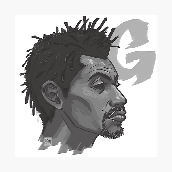 Item preview, Daddy G (Massive Attack) designed and sold by CaptainBaloney.