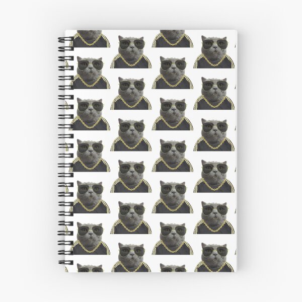 Item preview,  British cat with glasses russ style designed and sold by crazymel.