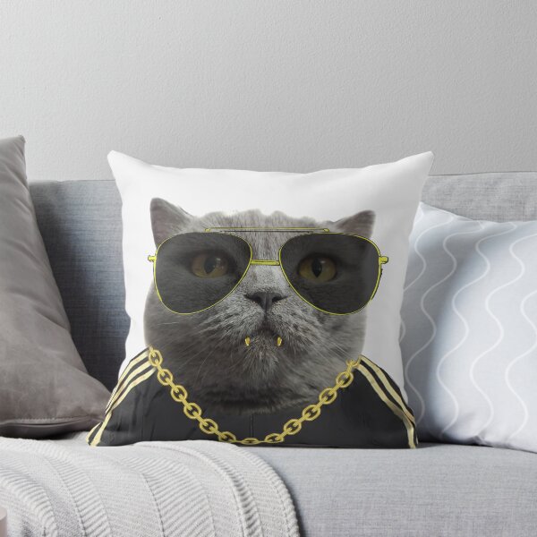 Item preview,  British cat with glasses russ style designed and sold by crazymel.