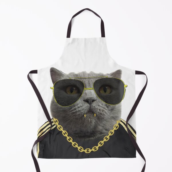 Item preview,  British cat with glasses russ style designed and sold by crazymel.