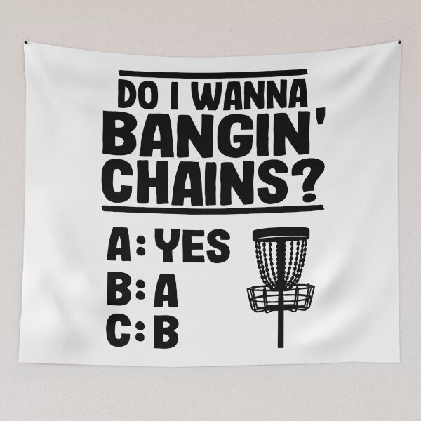 Item preview,  Do I Wanna Banging Chains Funny Disc Golf Gift designed and sold by Stronzi.
