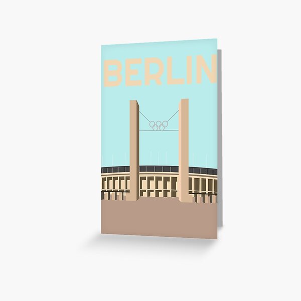 Artikel-Vorschau von Berlin - Olympiastadion, designt und verkauft von Ponceston Design.