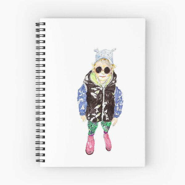 Item preview, cool kid portrait glasses drawing marker gift designed and sold by Anna Härtelt.