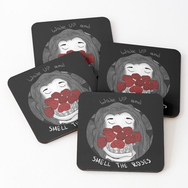 Item preview, Wake up and smell the Roses, Black and White  designed and sold by Antiope33.