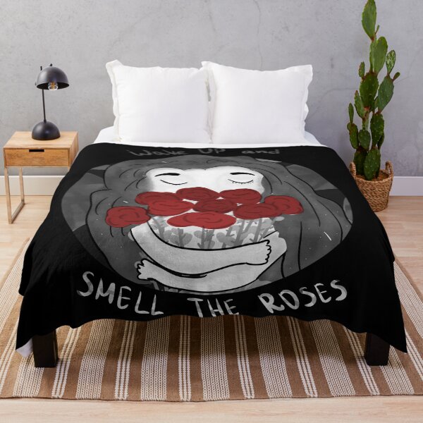 Item preview, Wake up and smell the Roses, Black and White designed and sold by Antiope33.