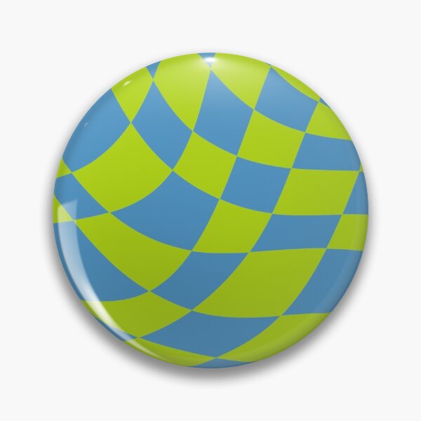 Item preview, Lime Green and Blue Checkered Warp designed and sold by matildabaily.