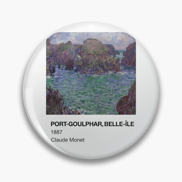 Item preview, Port Goulphar Belle Ile Claude Monet Pantone Card designed and sold by neopop.