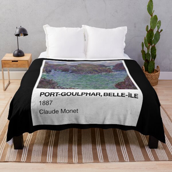 Item preview, Port Goulphar Belle Ile Claude Monet Pantone Card designed and sold by neopop.
