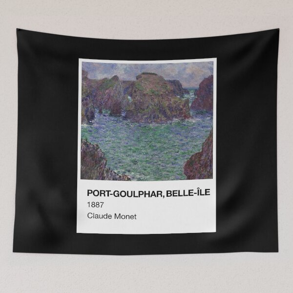 Item preview, Port Goulphar Belle Ile Claude Monet Pantone Card designed and sold by neopop.