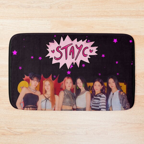 Item preview, STAYC - kpop - pink stars aesthetic designed and sold by kitten-minho.