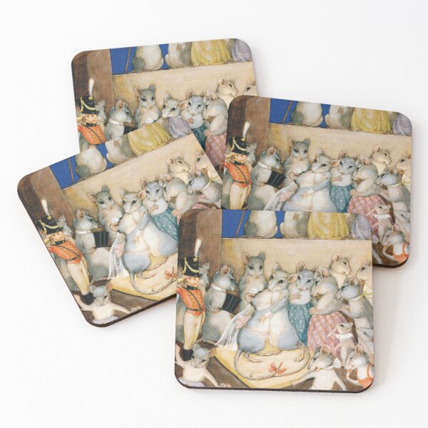 Item preview, Mouse Wedding By Rudolf Koivu  designed and sold by ArtHistoryLover.