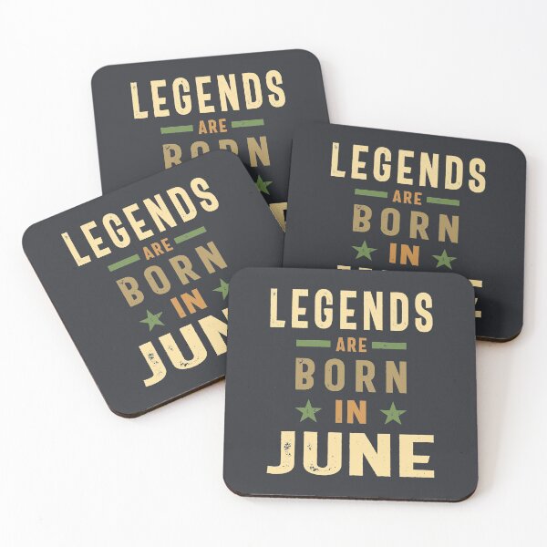 Item preview, Legends Are Born In June Birthday Design designed and sold by cidolopez.
