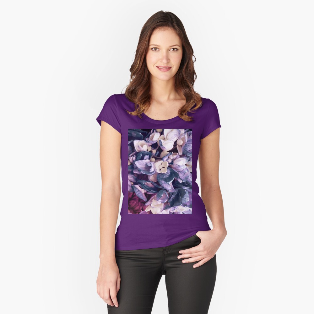 Item preview, Fitted Scoop T-Shirt designed and sold by OneDayArt.