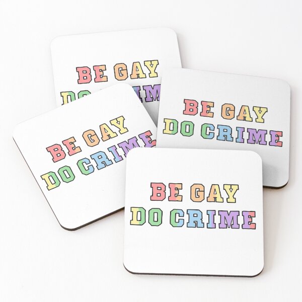 Item preview, Be Gay Do Crime designed and sold by weird-artkid.