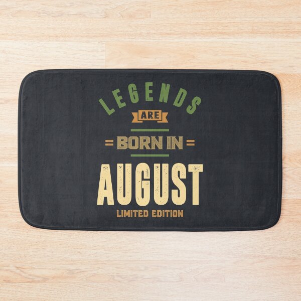 Item preview, Legends Are Born In August Birthday Design  designed and sold by cidolopez.
