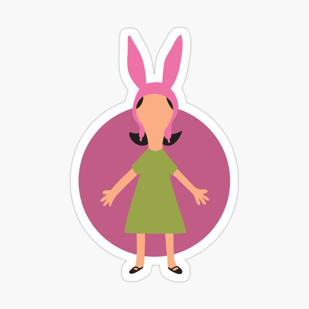 Louise Belcher - T Shirt Dress Unisex Jersey Tee - Designed by