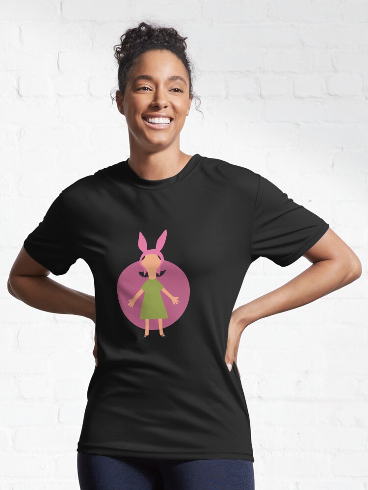 Louise Belcher V Neck T Shirt by Squeakderdee