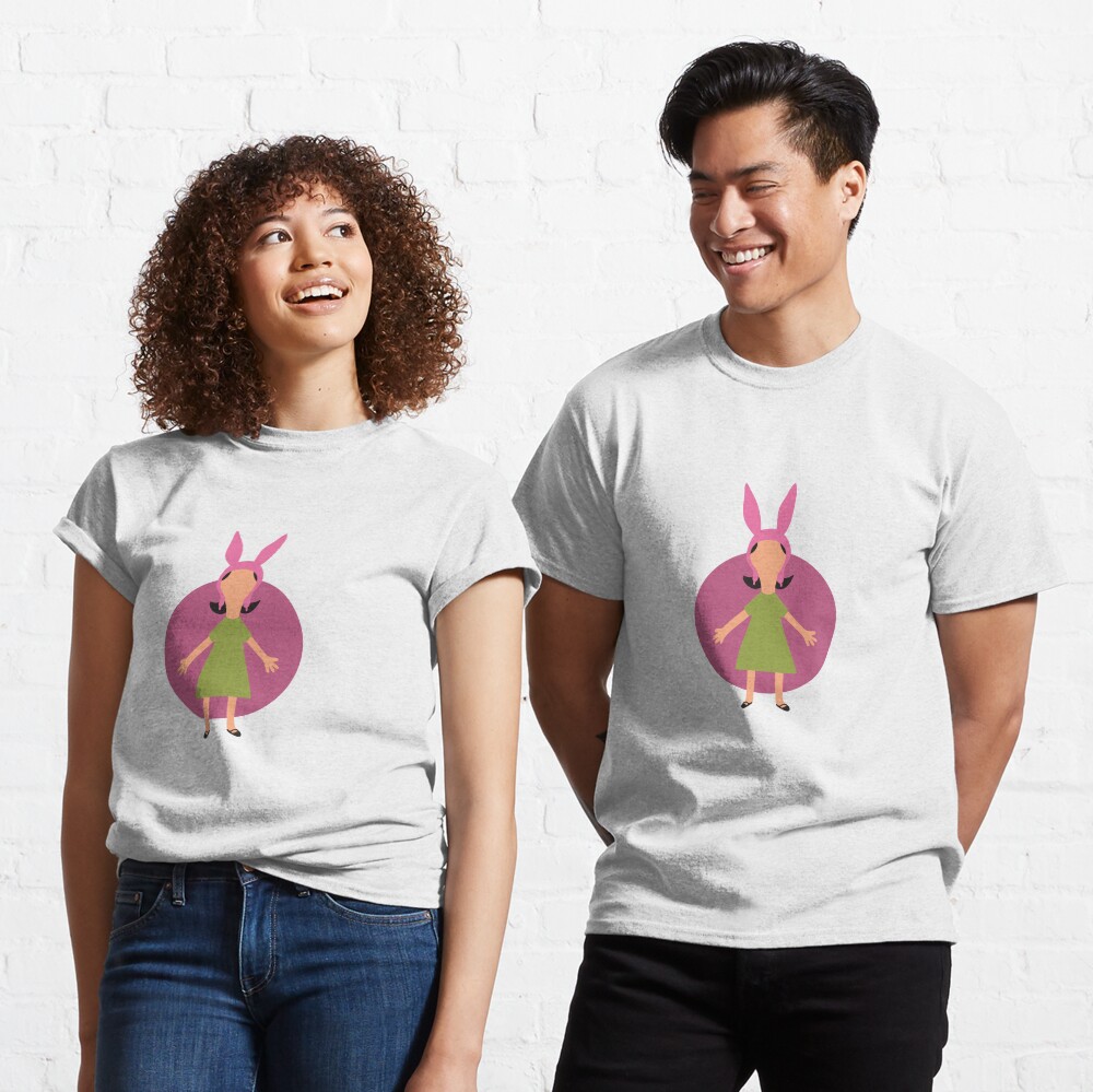 Louise Belcher V Neck T Shirt by Squeakderdee