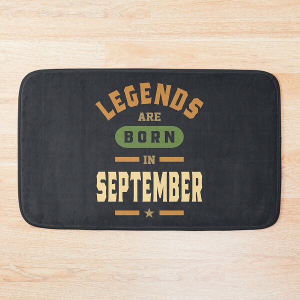 Item preview, Legends Are Born In September Birthday Design  designed and sold by cidolopez.