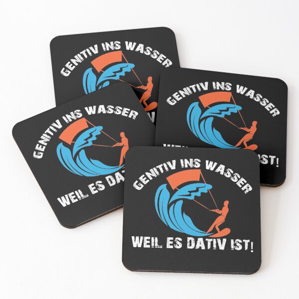 Item preview, GENITIV INS WASSER WEIL ES DATIV IST designed and sold by Spirit-Designs.