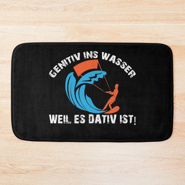 Item preview, GENITIV INS WASSER WEIL ES DATIV IST designed and sold by Spirit-Designs.