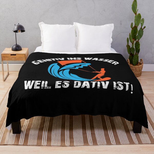 Item preview, GENITIV INS WASSER WEIL ES DATIV IST designed and sold by Spirit-Designs.