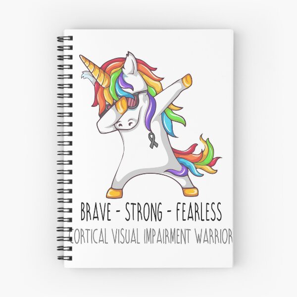 Item preview, Cortical Visual Impairment Warrior Brave Strong Fearless designed and sold by deputylove.