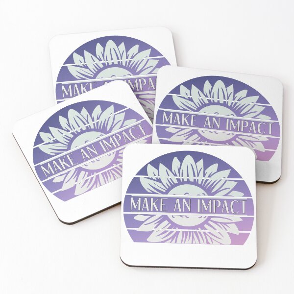 Item preview, Make An Impact - Retro Purple Flower designed and sold by yurahbom.