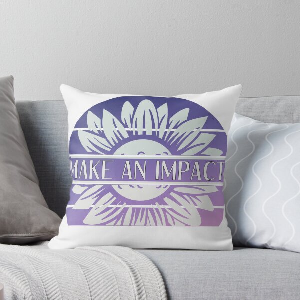 Item preview, Make An Impact - Retro Purple Flower designed and sold by yurahbom.