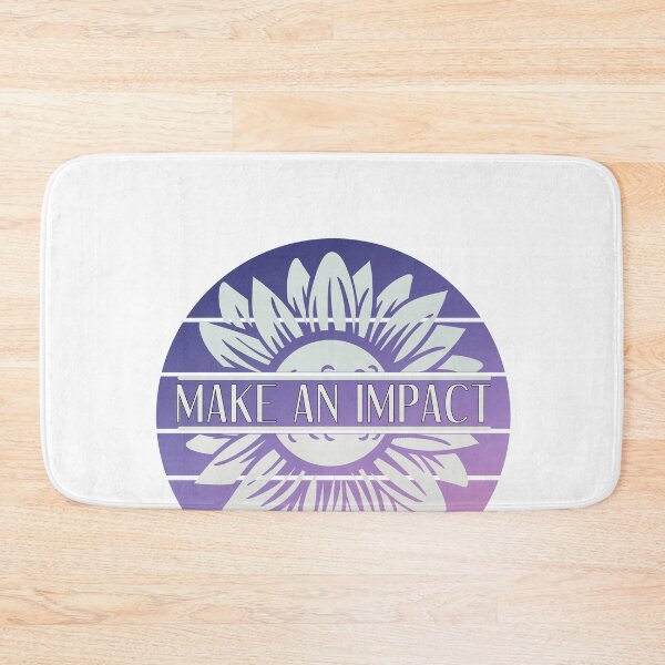 Item preview, Make An Impact - Retro Purple Flower designed and sold by yurahbom.