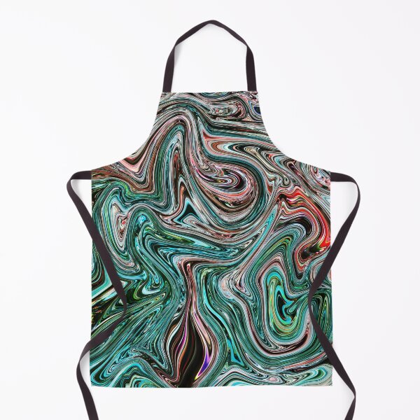Artikelvorschau, Glossy Abstract Marble in Turquoise Color entworfen und verkauft von Flydea.