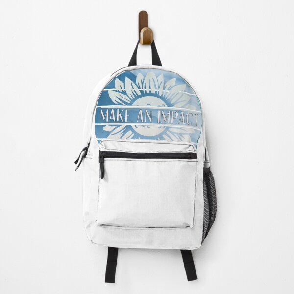 Item preview, Make An Impact - Retro Blue Mountain Flower designed and sold by yurahbom.