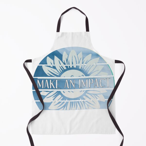 Item preview, Make An Impact - Retro Blue Mountain Flower designed and sold by yurahbom.