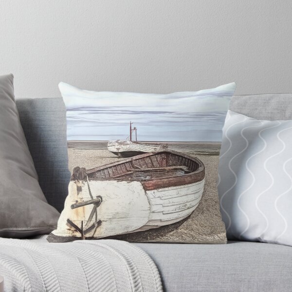 Item preview, Boats On a Shingle Beach designed and sold by IanWL.