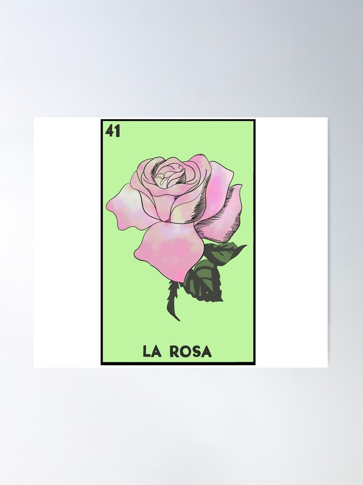 La Rosa Loteria-Tarot | Poster