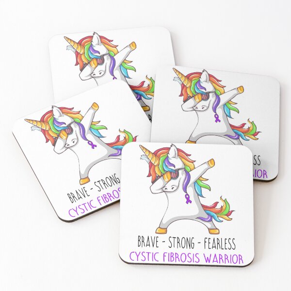 Item preview, Cystic Fibrosis Warrior Brave Strong Fearless designed and sold by deputylove.