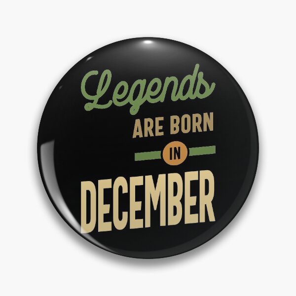 Item preview, Legends Are Born In December Birthday Design designed and sold by cidolopez.