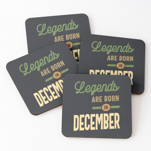 Item preview, Legends Are Born In December Birthday Design designed and sold by cidolopez.