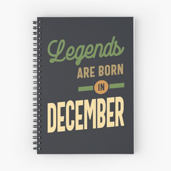 Item preview, Legends Are Born In December Birthday Design designed and sold by cidolopez.