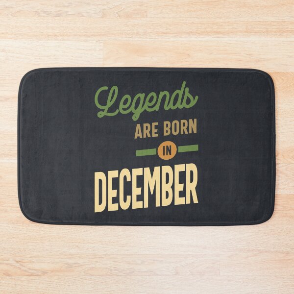 Item preview, Legends Are Born In December Birthday Design designed and sold by cidolopez.