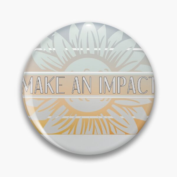 Item preview, Make An Impact - Retro Sunset Flower designed and sold by yurahbom.