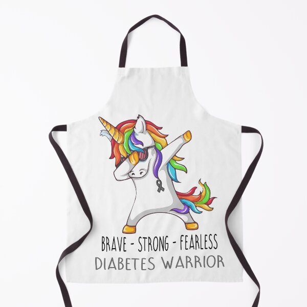 Item preview, Diabetes Warrior Brave Strong Fearless designed and sold by deputylove.