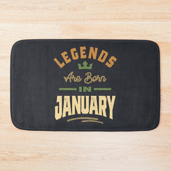 Item preview, Legends Are Born In January Birthday Design  designed and sold by cidolopez.